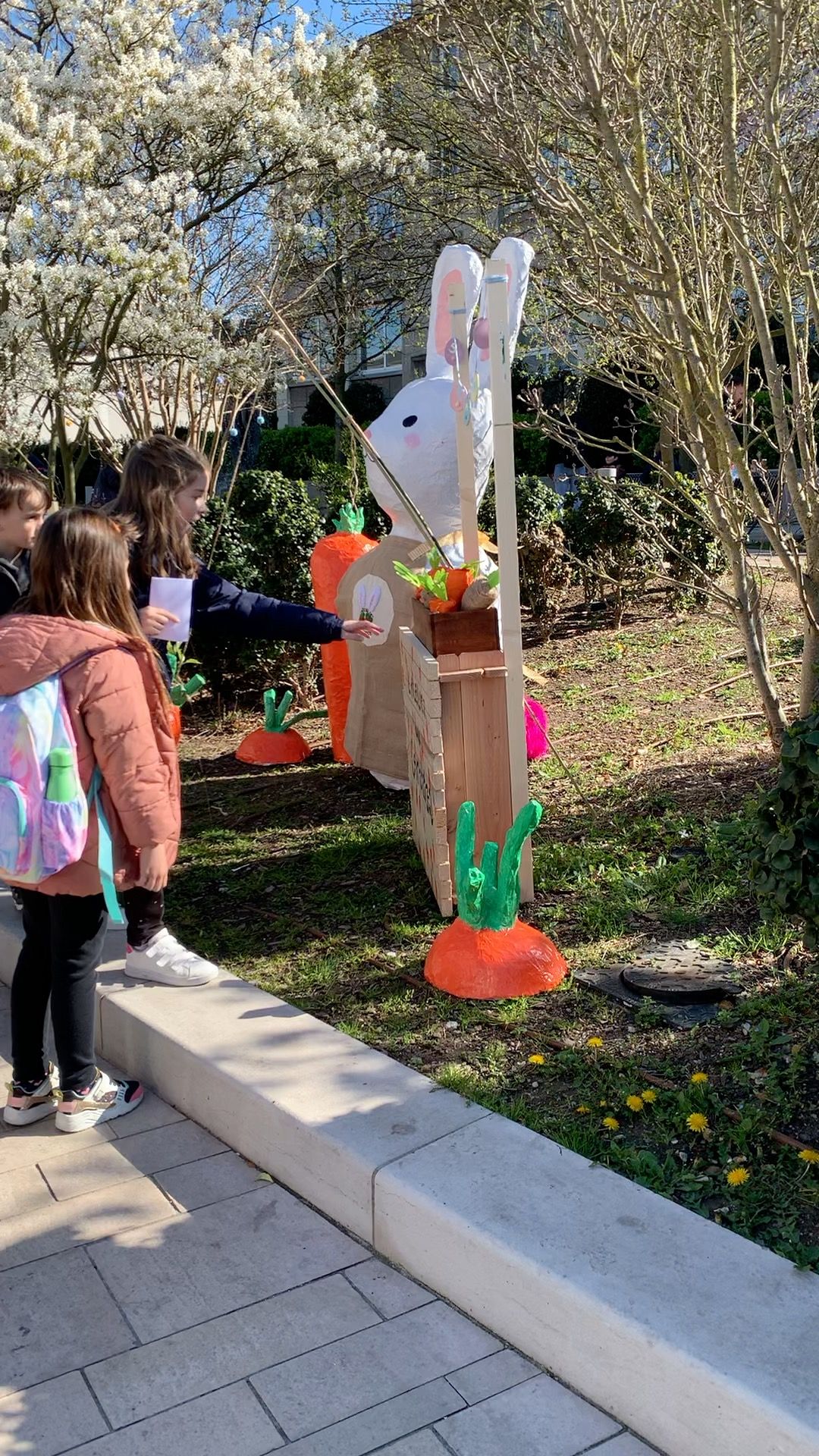 papier mâché intervention art